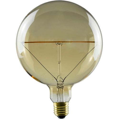 SEGULA LED-Leuchtmittel "LED Globe 150 gold - Balance", gold, L:220cm Ø:15cm, Leuchtmittel, LED Globe 150 gold - Balance, E27, 5W, CRI 90, dimmbar
