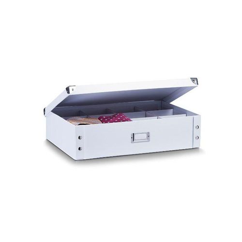 Aufbewahrungsbox ZELLER PRESENT, weiß, Pappe, Aufbewahrungsboxen, Aufbewahrungsbox, wertige Ordnungsbox