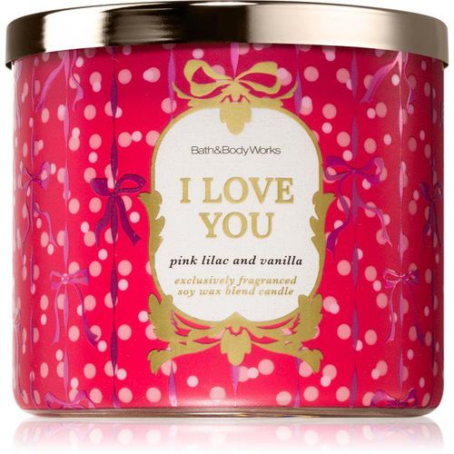 Bath & Body Works I Love You geurkaars 411 g