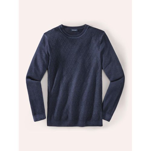 Walbusch Strukturpullover Merino Extrafein