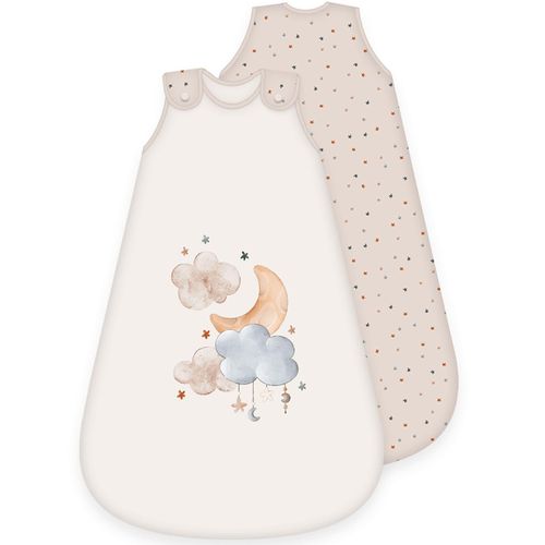 Babyschlafsack BABY BEST "Moon and Stars Baby-Schlafsack 90cm", Baby, Gr. L: 90cm, beige (natur), Bezug: 100% Baumwolle. Füllung: 100% Polyester, Schlafsäcke