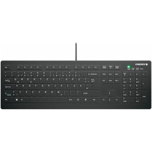 CHERRY Tastatur "AK-C8112", schwarz, B:4cm H:47cm T:20cm, Tastaturen, Tastatur
