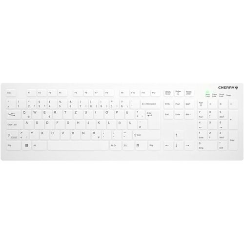 CHERRY Tastatur "AK-C8112", weiß, B:4cm H:47cm T:20cm, Tastaturen, Tastatur