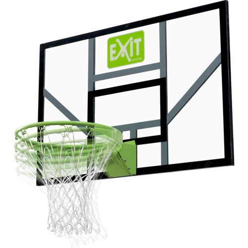 EXIT Galaxy Basketballbrett, mit Dunkring & Netz, Basketballständer, für Kinder, Outdoor