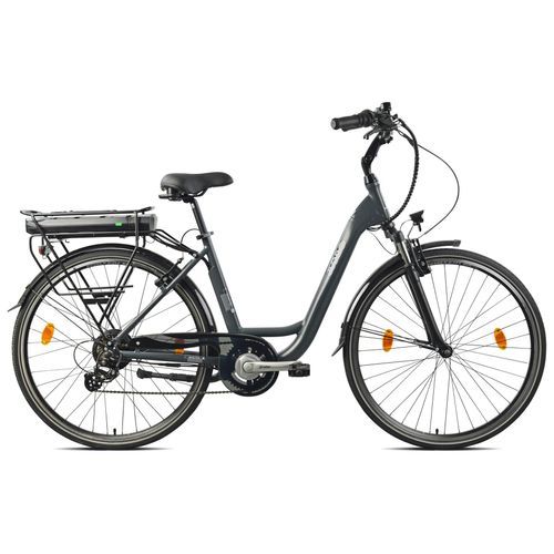LLobe City E-Bike 28" County, anthrazit, 36V/13Ah
