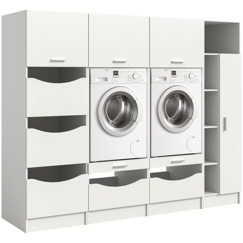 Hauswirtschaftsraum Free Weiß