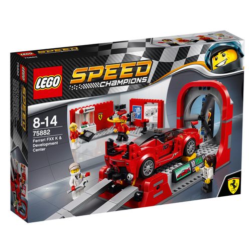 LEGO® Speed Champions Ferrari FXX K & Entwicklungszentrum 75882