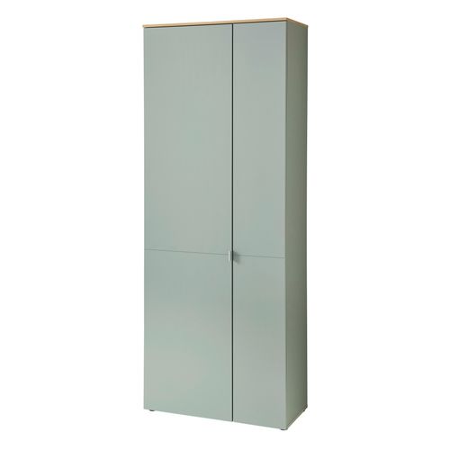 Schuhschrank Bari Eiche Artisan/Schilfgrün