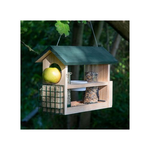 dobar 7-in-1-Futterstation, Holz