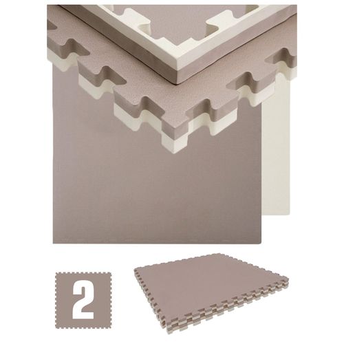 1.6qm Kampfsportmatte 4cm - 2 Judo Matten für Zuhause 90x90 Home Gym Dojo Matte