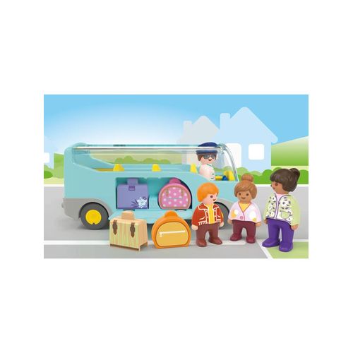 Playmobil 1.2.3 - Junior Flughafen-Shuttlebus