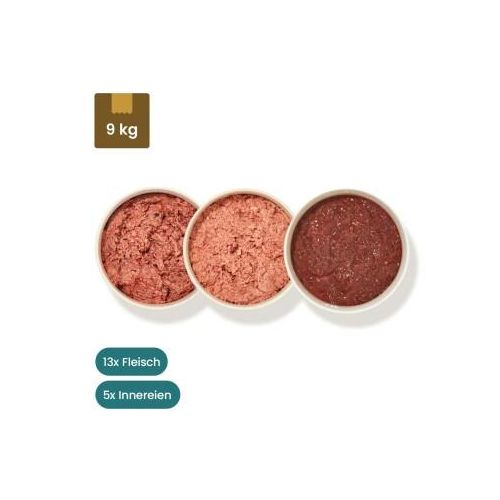 haustierkost.de Hund Welpe Frostfutter Menü 9 kg