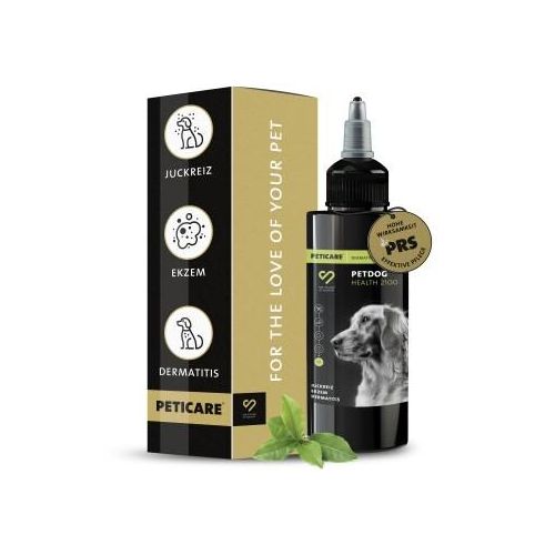 Peticare Spezial-Mittel für Hunde bei Sommerekzem Dermatitis Ekzem 100 ml