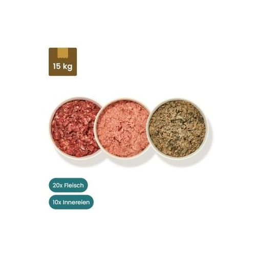 haustierkost.de Hund Welpe Frostfutter Menü 15 kg