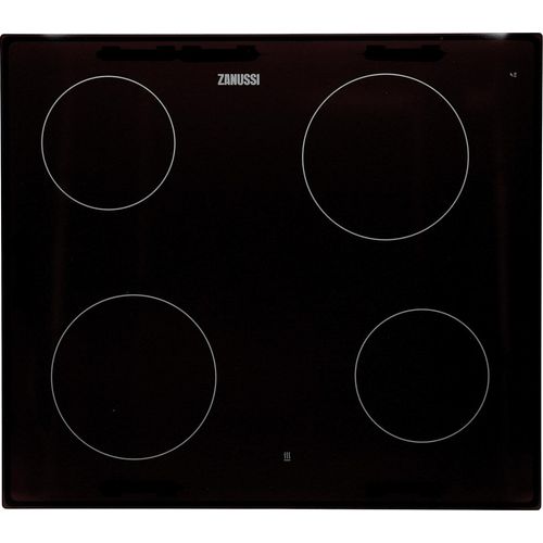 Glaskeramikplatte, Zanussi, ET8