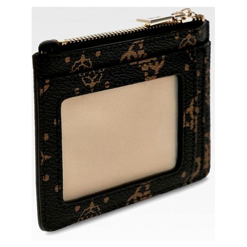 Kartenetui Carrie Logo SLG Kreditkartenetui Espresso Logo Dunkelbraun