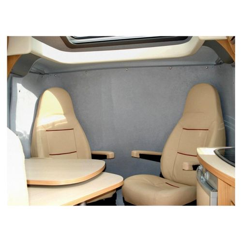 Thermovorhang für Fiat Ducato ab 07/2006 in hellgrau