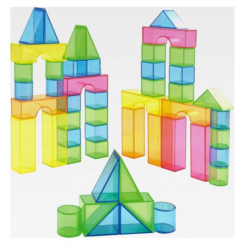 Transparentblocks, 50 Teile
