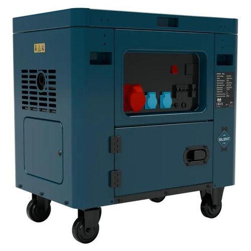 HBM-Dieselgenerator, 532 cm³ Dieselmotor, 230/400 V, 7000 W