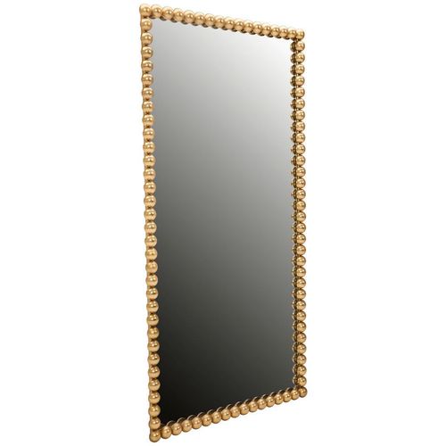 Mid.you Wandspiegel, Gold, Metall, Glas, Holzwerkstoff, rechteckig, 95x185x5 cm, Bsci, Spiegel, Wandspiegel