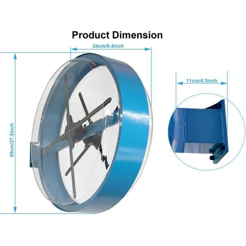Hologramm-Lüfter 3D-Holografische Werbung für Geschäfte, Events und Messen