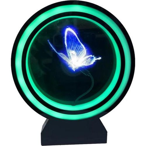 High Tech 3D LED Hologramm Fan Faszinierende 3D-Visualisierungen in der Luft