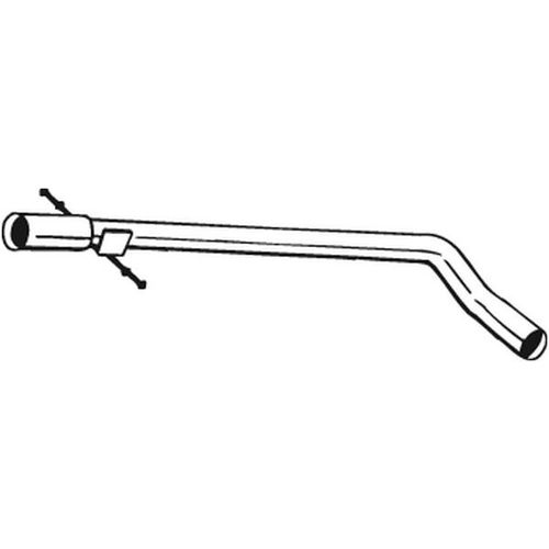BOSAL Abgasrohr 753277 für VW