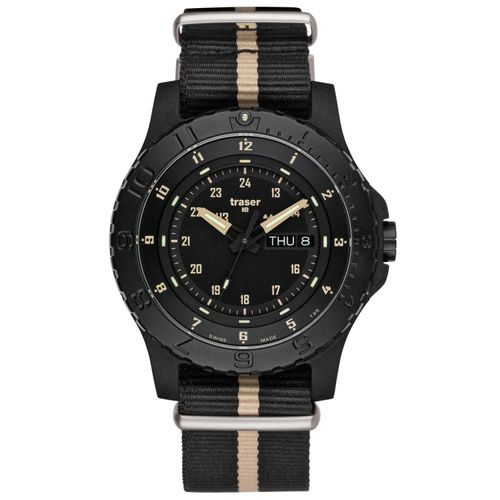 Traser H3 Uhr Serie Professional Sand - Militäruhr mit Saphirglas -...