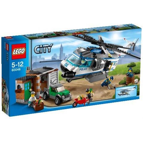 LEGO City Verfolgung mit dem Polizei-Hubschrauber 60046