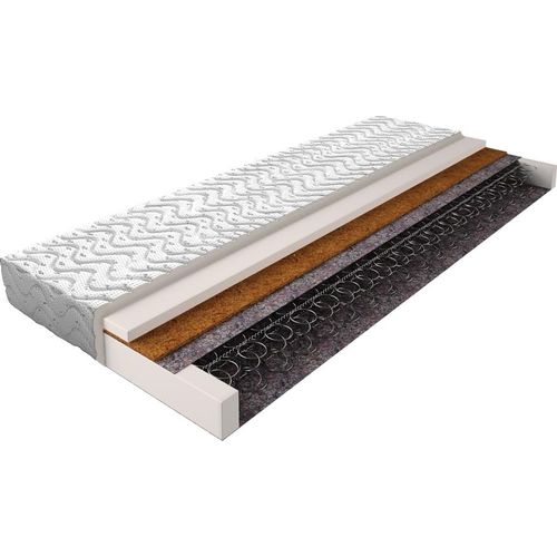 Matratze mit Bonellfederkern 013 - Größe: 90 x 200 cm, Höhe: 14 cm