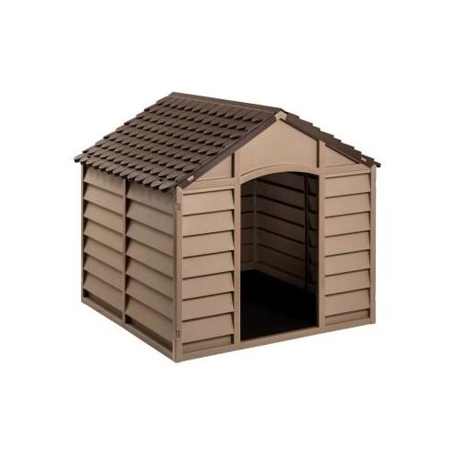 VidaXL Hundehütte Braun PP Hundehaus Hundehöhle Hundebox 86 cm, 84 cm, 82 cm