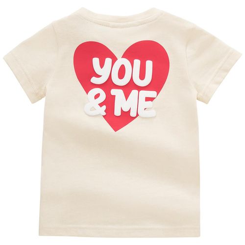 Baby T-Shirt mit Message-Print
