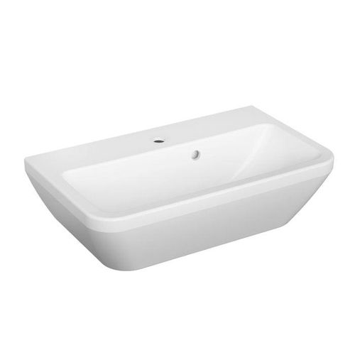 VitrA 7088L003-0001 Hahnlochbank HL mittig ÜL re. Weiß HGL