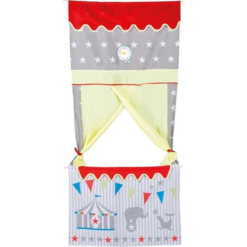 Türtheater ROBA, bunt, Puppentheater, Kinder, Baumwolle, Holz