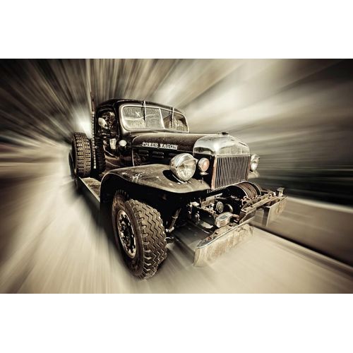 Fototapete PAPERMOON "Oldtimer", bunt, B:5m L:2,8m, Vlies, Tapeten