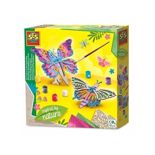 Decorating Wooden Butterflies - Inspired by Nature