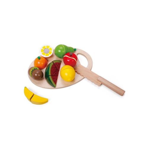 Classic World Wooden Cutting Fruit with Cutting Board 17 pcs.