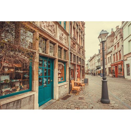 Fototapete PAPERMOON "Altstadt", bunt, B:4m L:2,6m, Vlies, Tapeten