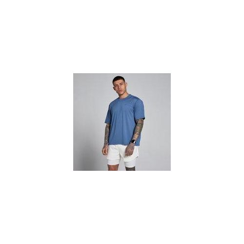 MP Herren Hybrid Oversized Mesh T-Shirt – Schieferblau - XL
