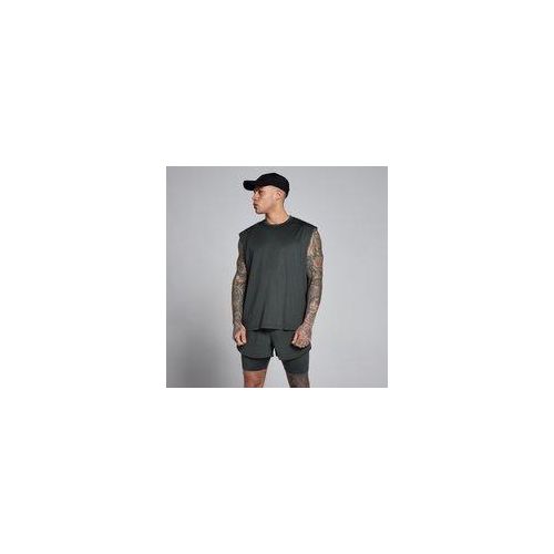 MP Herren Hybrid Oversized-Mesh-Tank – Vintage-Schwarz - S