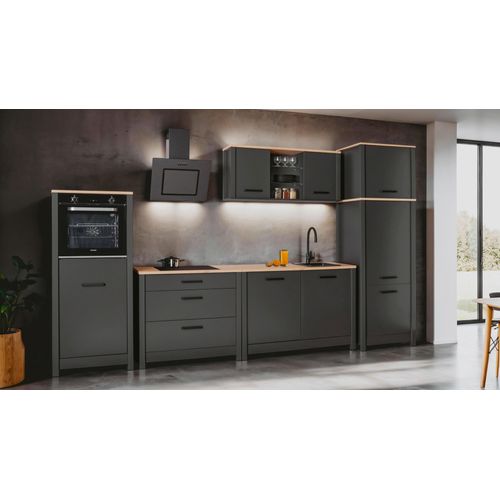 Küchenleerblock Bundle 7 o. Geräte Anthrazit