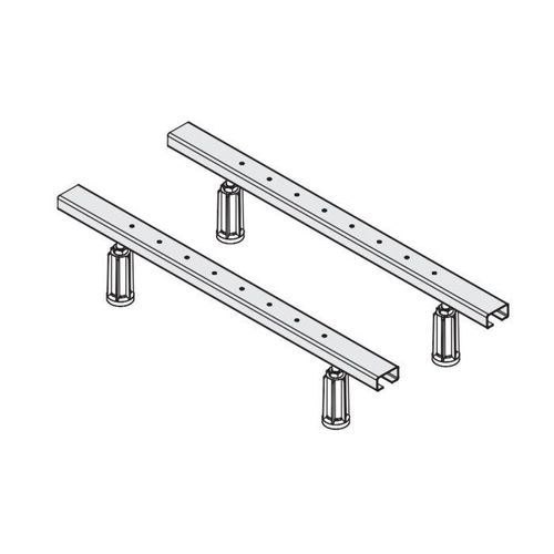 VitrA Wannenfuß-Set G000300036 mit 2 Wannenrandankern