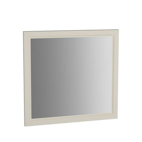 VitrA Valarte Flachspiegel 62218 745x30x700mm, Wandmontage, Korpus elefenbein matt, Dekor