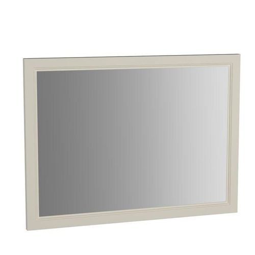 VitrA Valarte Flachspiegel 62221 945x30x700mm, Wandmontage, Korpus elefenbein matt, Dekor