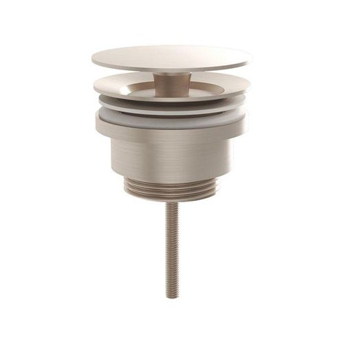 VitrA Push-Open-Ventil A4514934 Nickel gebürstet, Metall