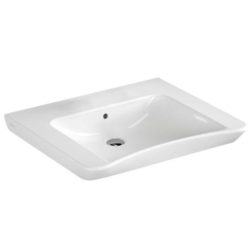 VitrA Conforma Waschtisch 5291B003-0012 65x56cm, weiß, Überlauf/ohne Hahnloch