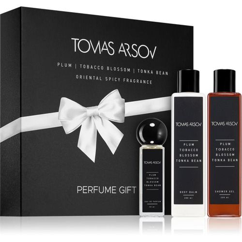 Tomas Arsov Plum Tobacco Blossom Tonka Bean Gift Set voor Vrouwen 3 st