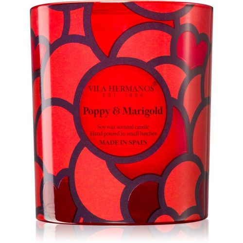Vila Hermanos 70ths Year Poppy & Marigold geurkaars 200 g