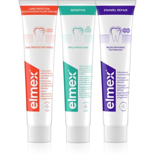 Elmex Mix Trio Tandpasta 3x75 ml