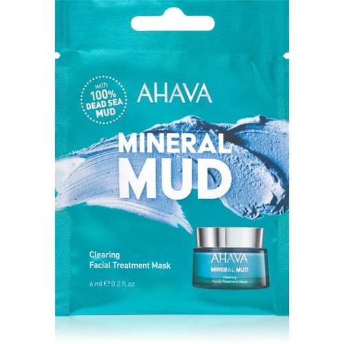 AHAVA Mineral Mud Reinigende Moddermakser voor Vette en Problematische Huid 6 ml